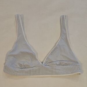 Classic Striped Bikini Top